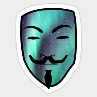 Anonymous Borealis Sticker